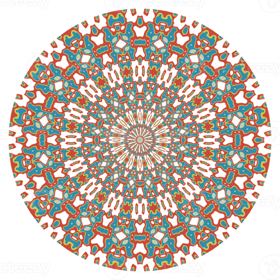 ilustração de padrão de mandala png