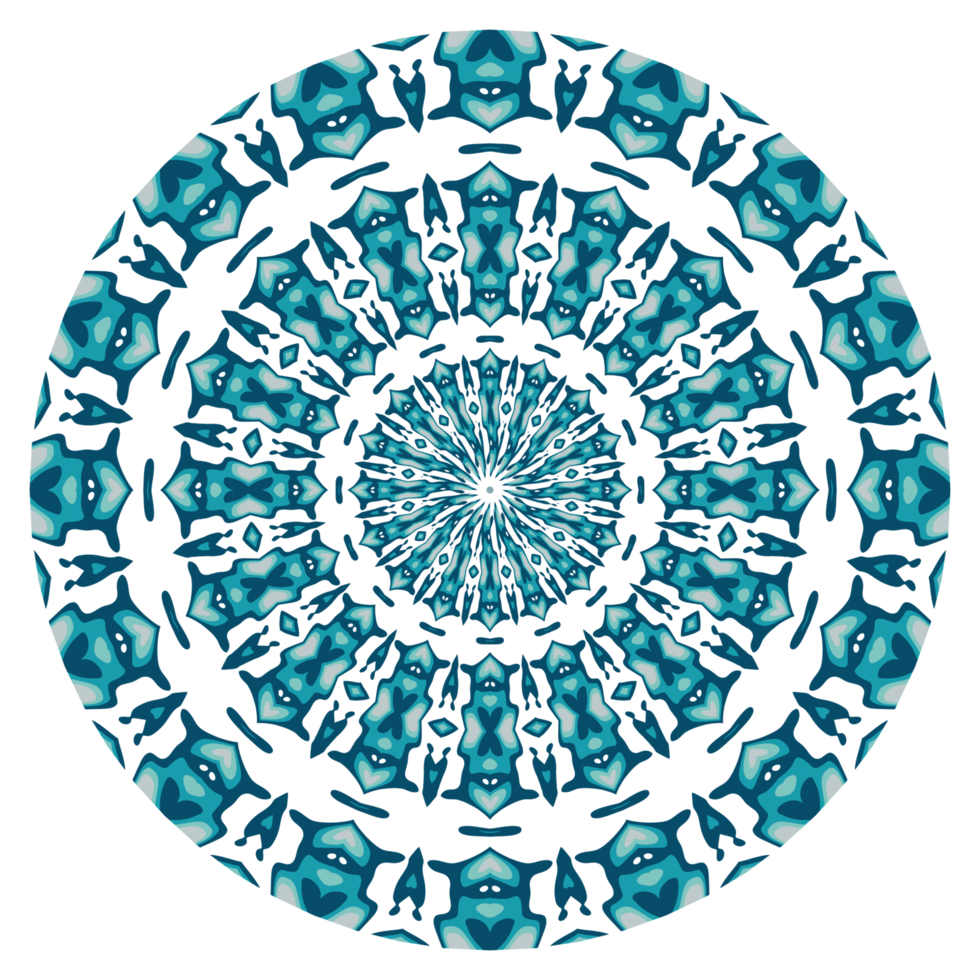 Mandala ornament decoration png