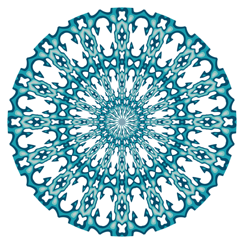 Mandala ornament decoration png