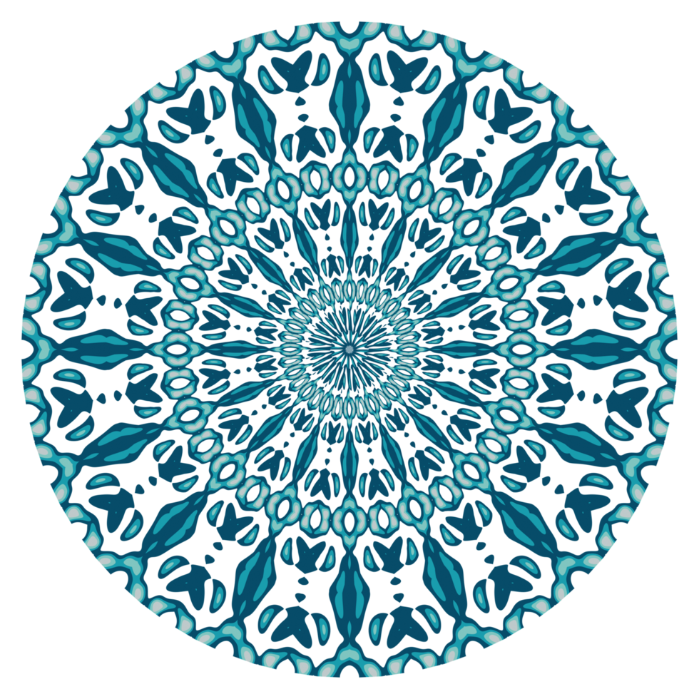 Mandala ornament decoration png