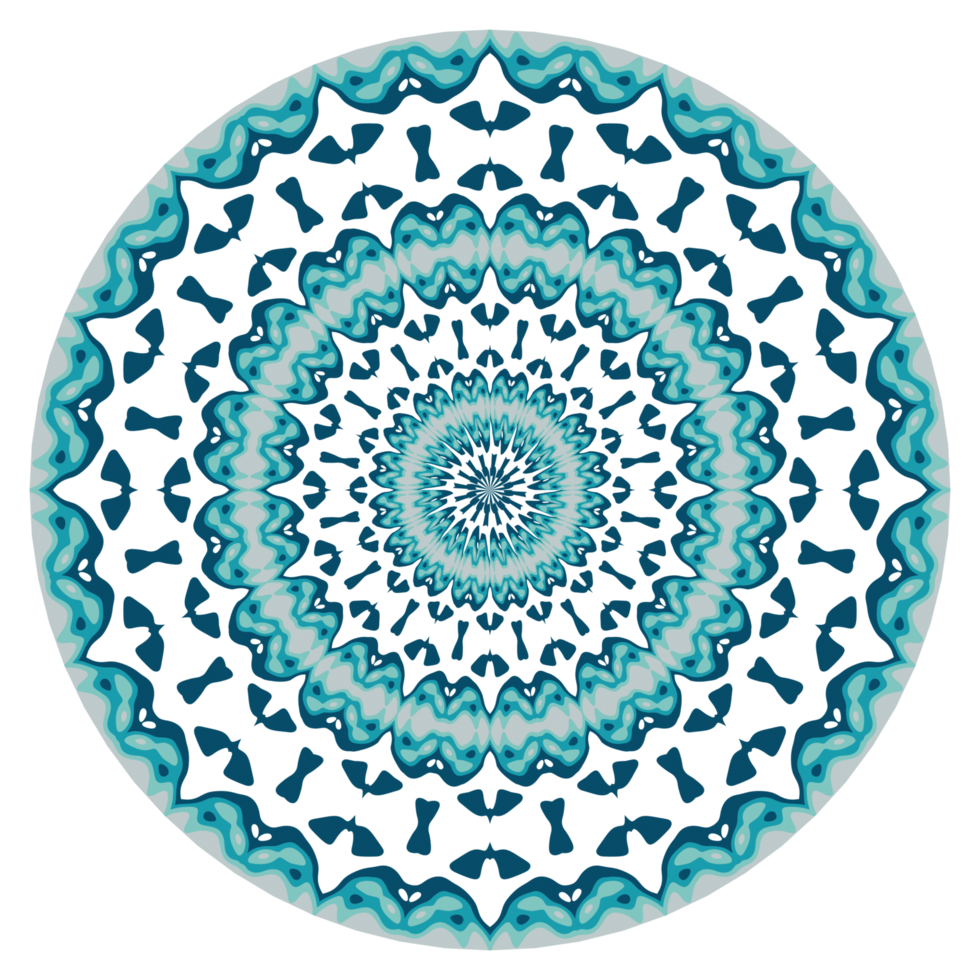 Mandala ornament decoration png