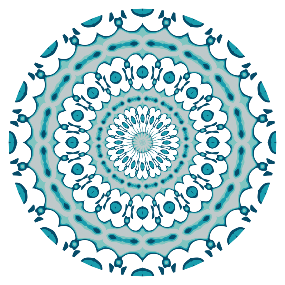 Mandala ornament decoration png