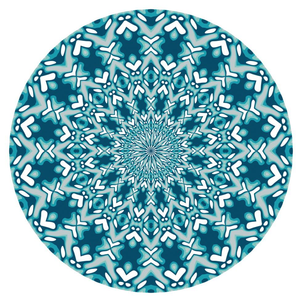 Mandala ornament decoration png