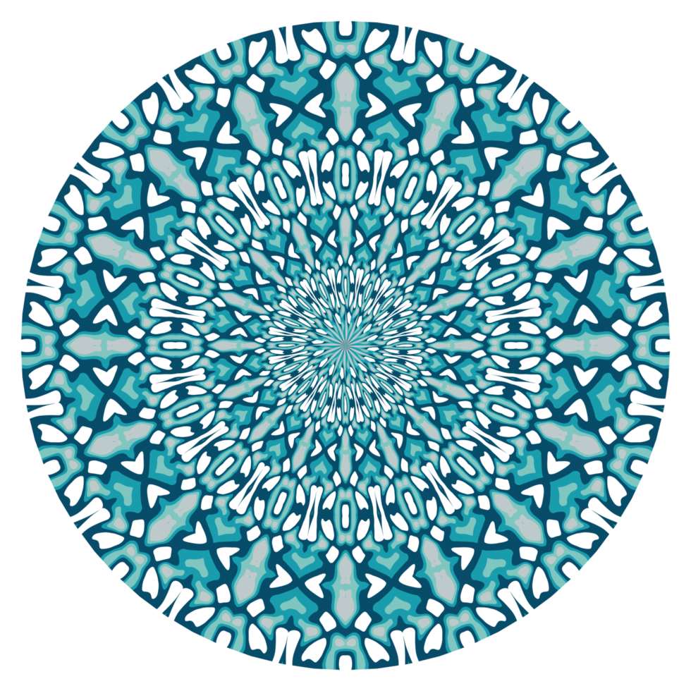 Mandala ornament decoration png