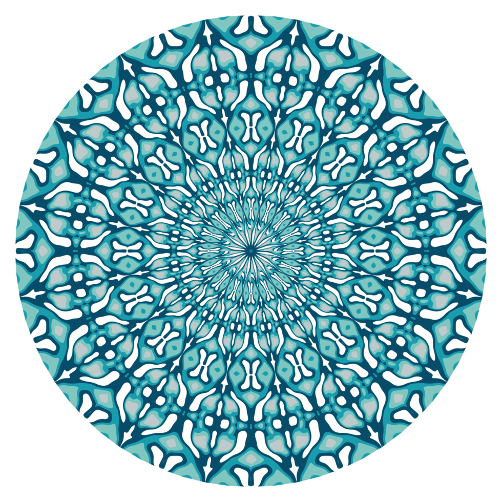 Mandala ornament decoration png