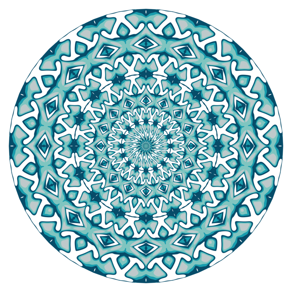 Mandala ornament decoration png