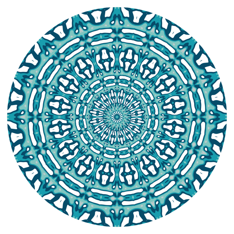 Mandala ornament decoration png