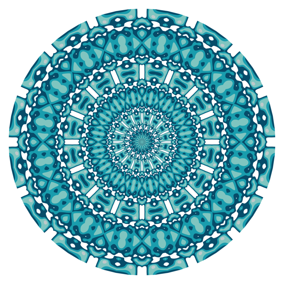 Mandala ornament decoration png