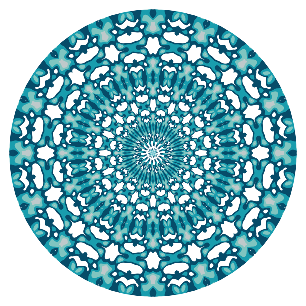 Mandala ornament decoration png