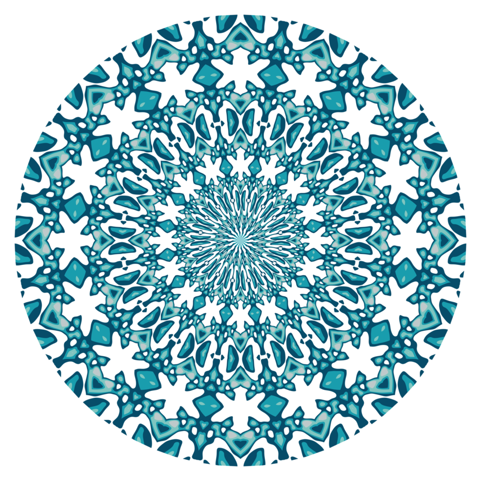 Mandala ornament decoration png