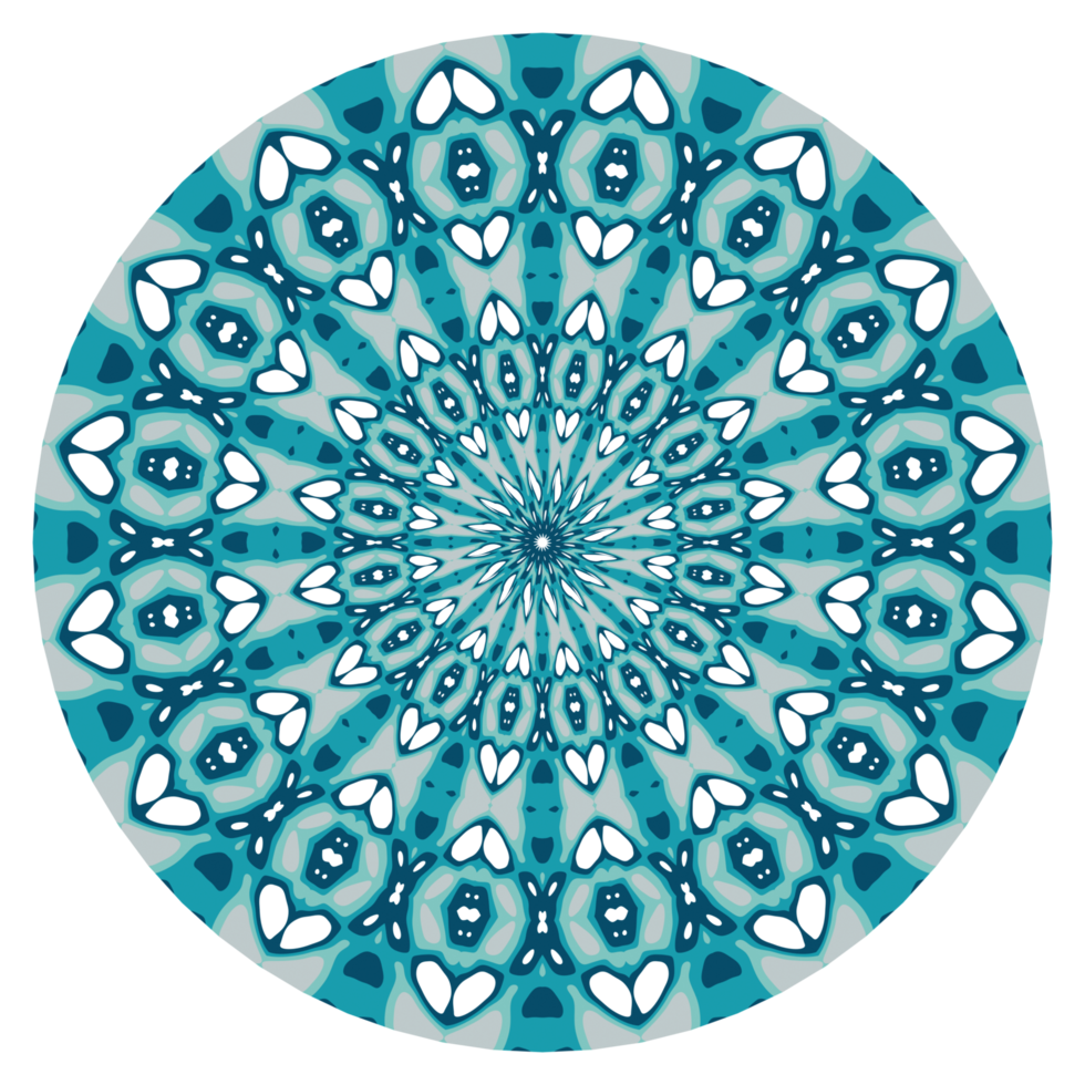 Mandala ornament decoration png