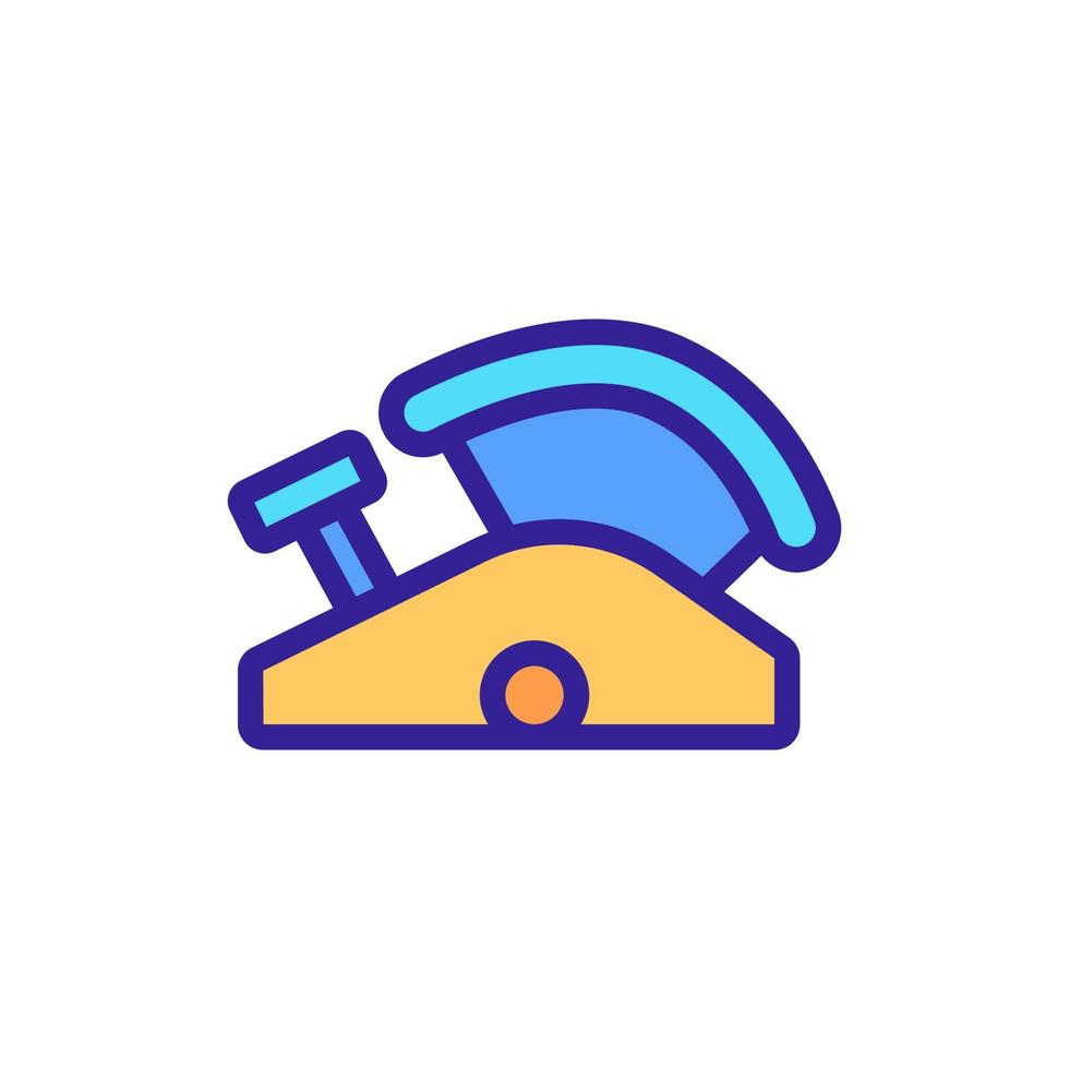 joiner cutting device icon vector outline illustration