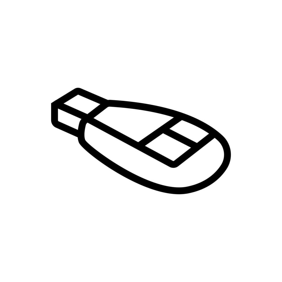 mechanical safety signal car key icon vector outline illustration