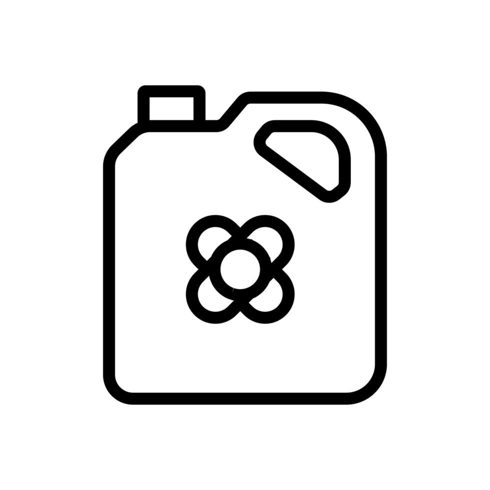 canola oil canister icon vector outline illustration