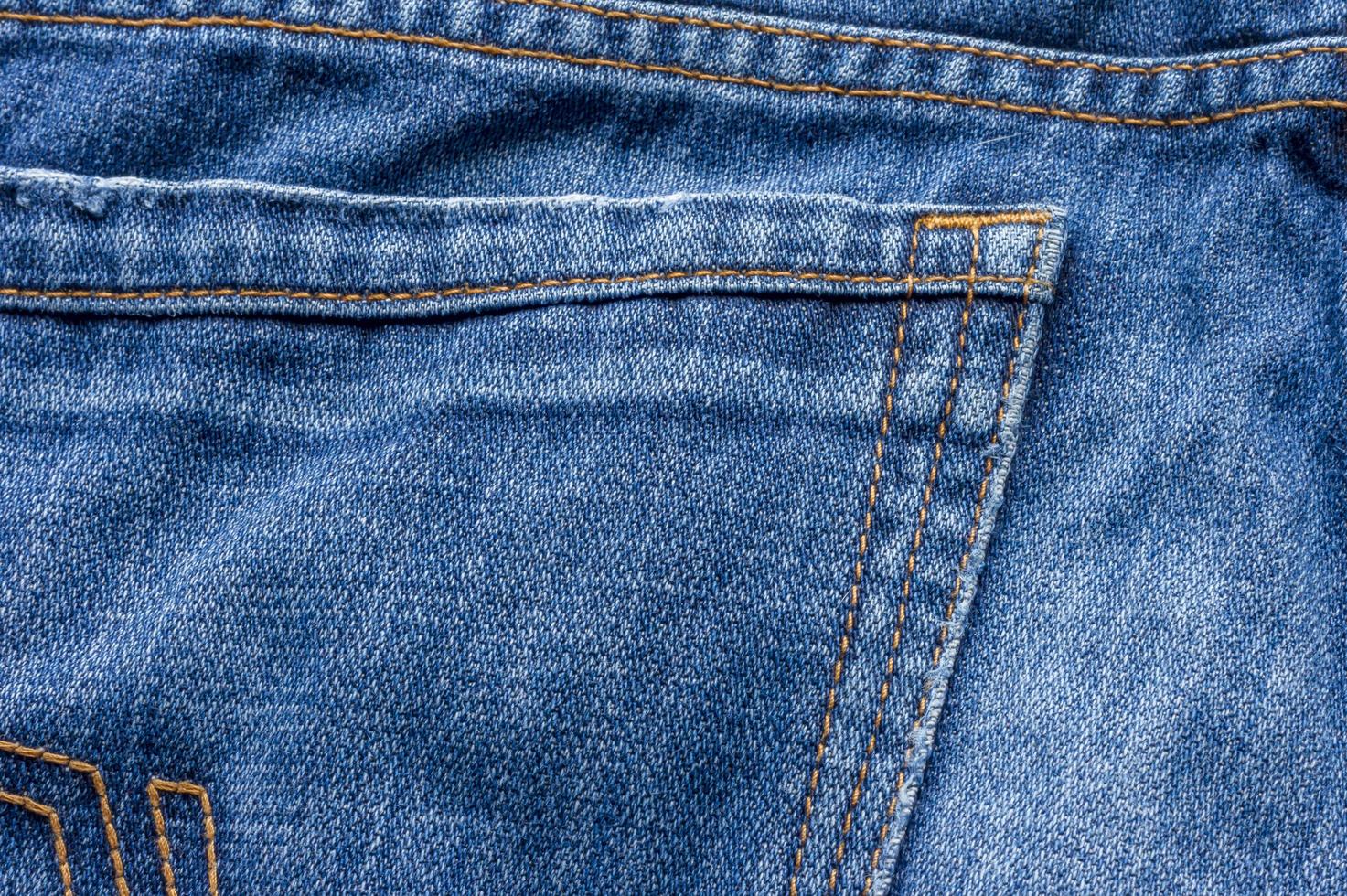 Jeans close up photo
