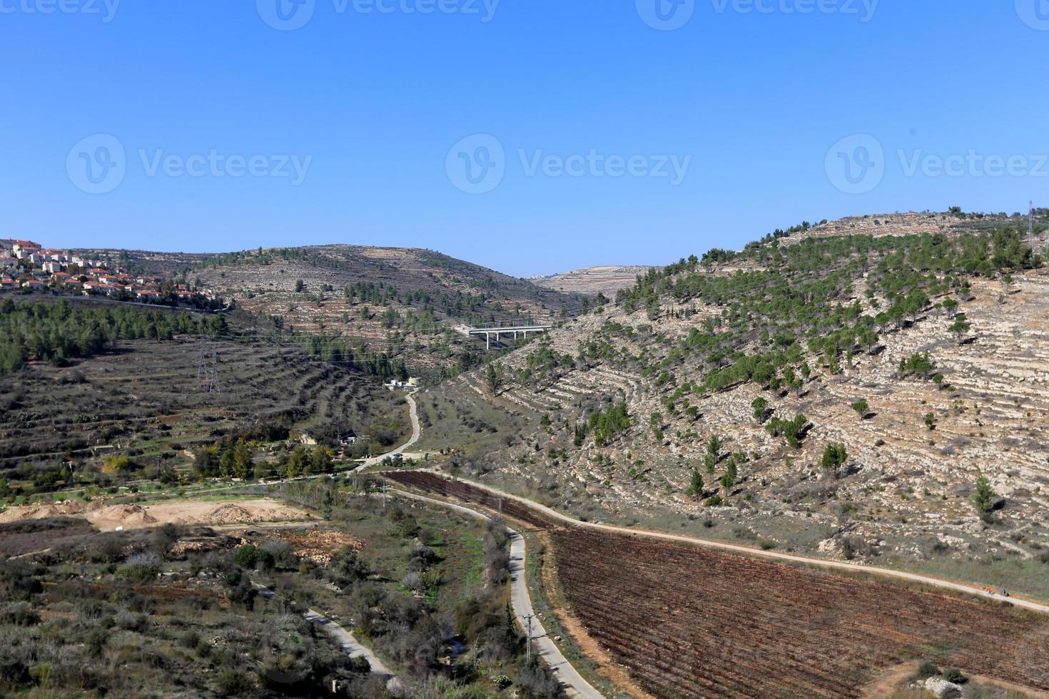 Bridge over a river in Israel. 9977256 Stock Photo at Vecteezy