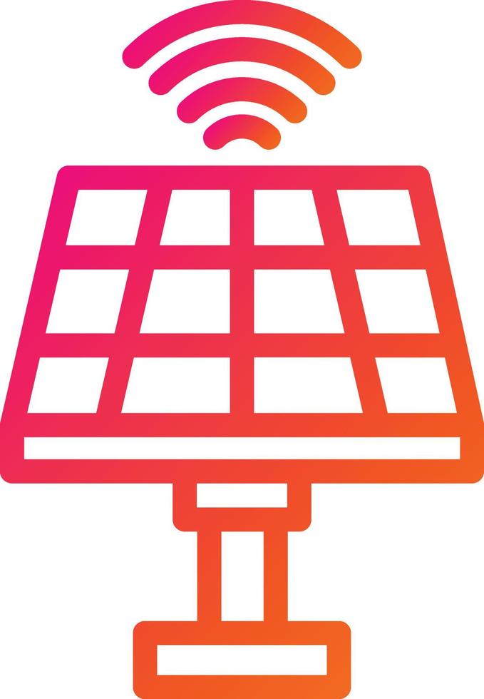 Solar Vector Icon Design Illustration