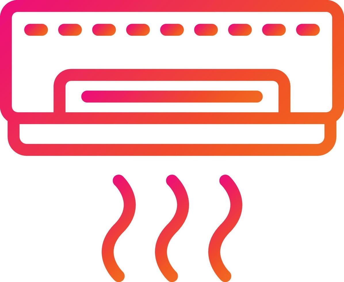 Air conditioner Vector Icon Design Illustration