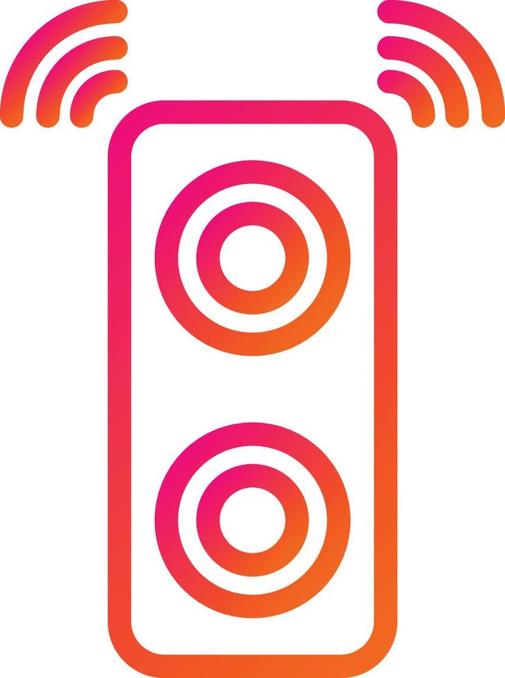 Speaker Vector Icon Design Illustration