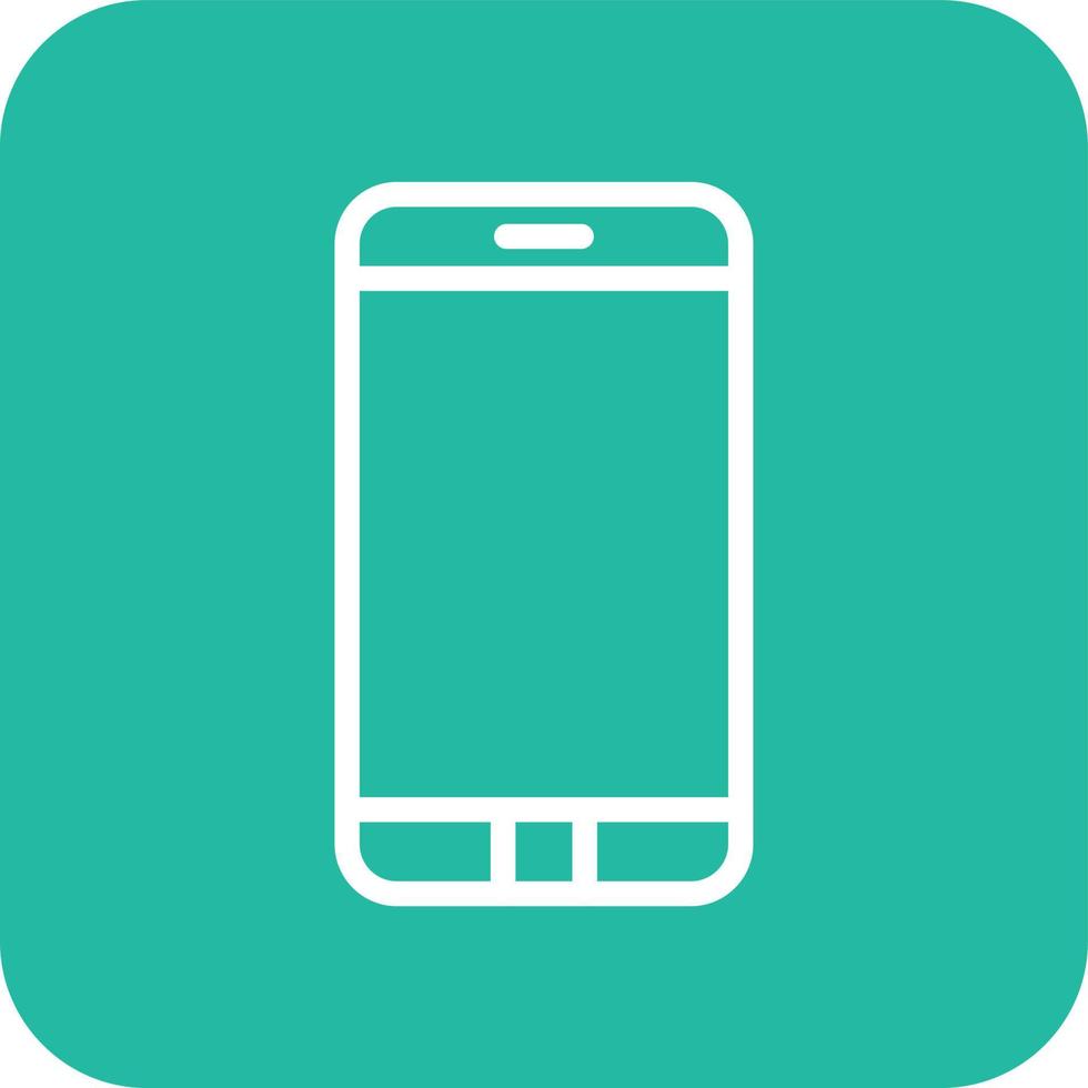 Mobile phone Vector Icon Design Illustration