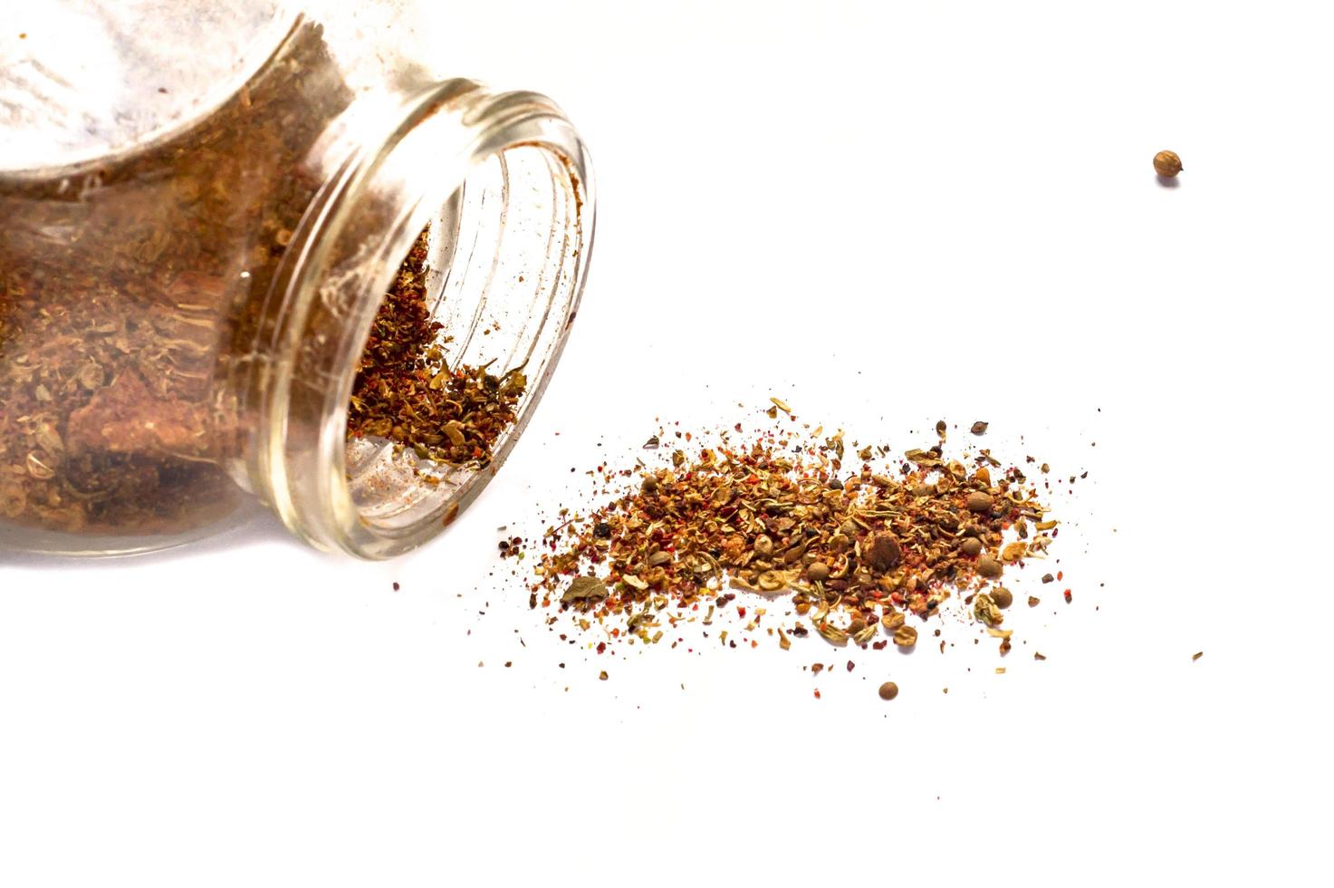 spices in glass gar photo