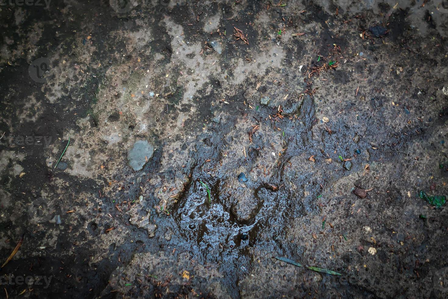 wet concreete surface. Abstract background photo