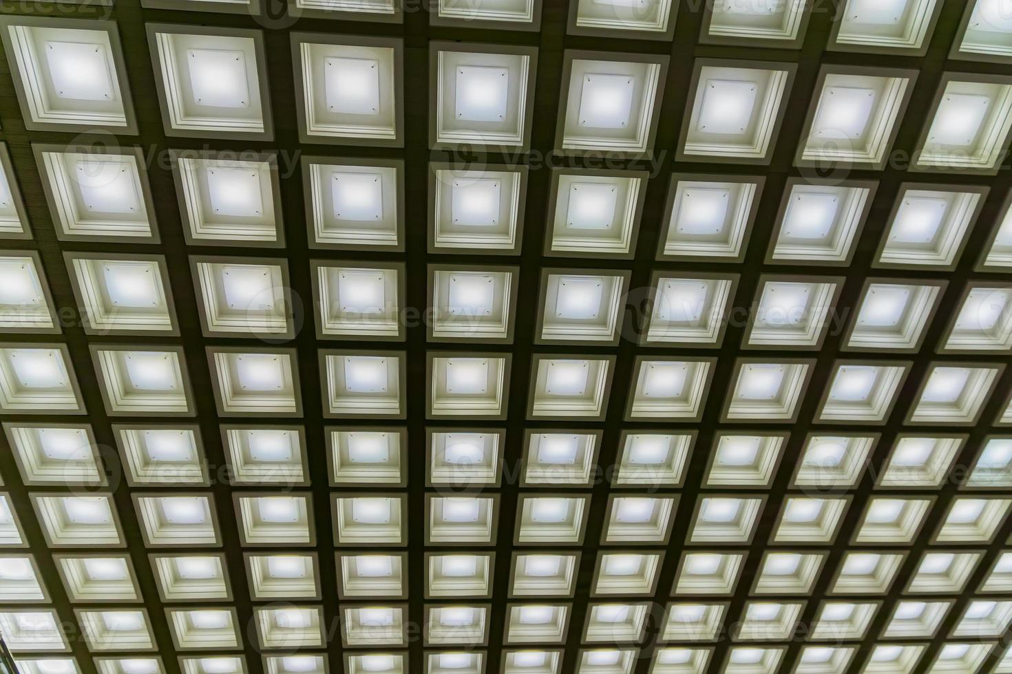 led panels ceiling background. photo