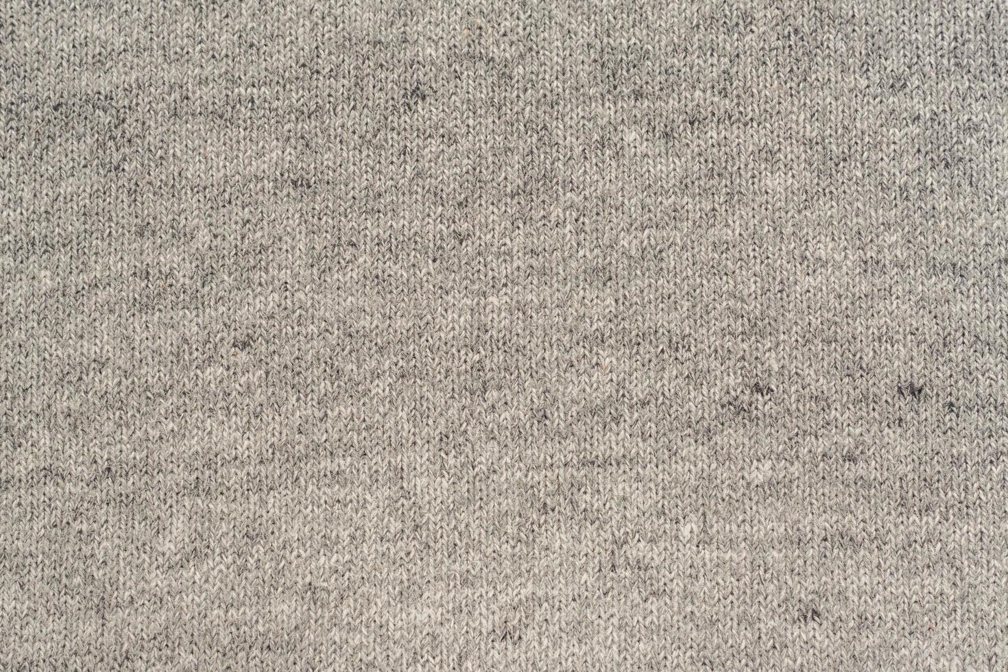knitted grey fabric background photo
