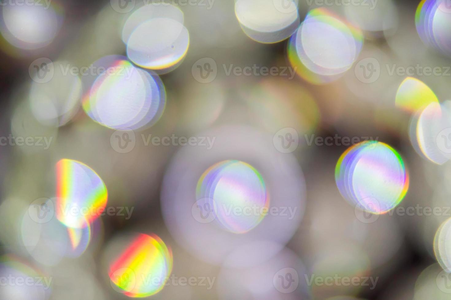 arco iris desenfoque de fondo bokeh foto