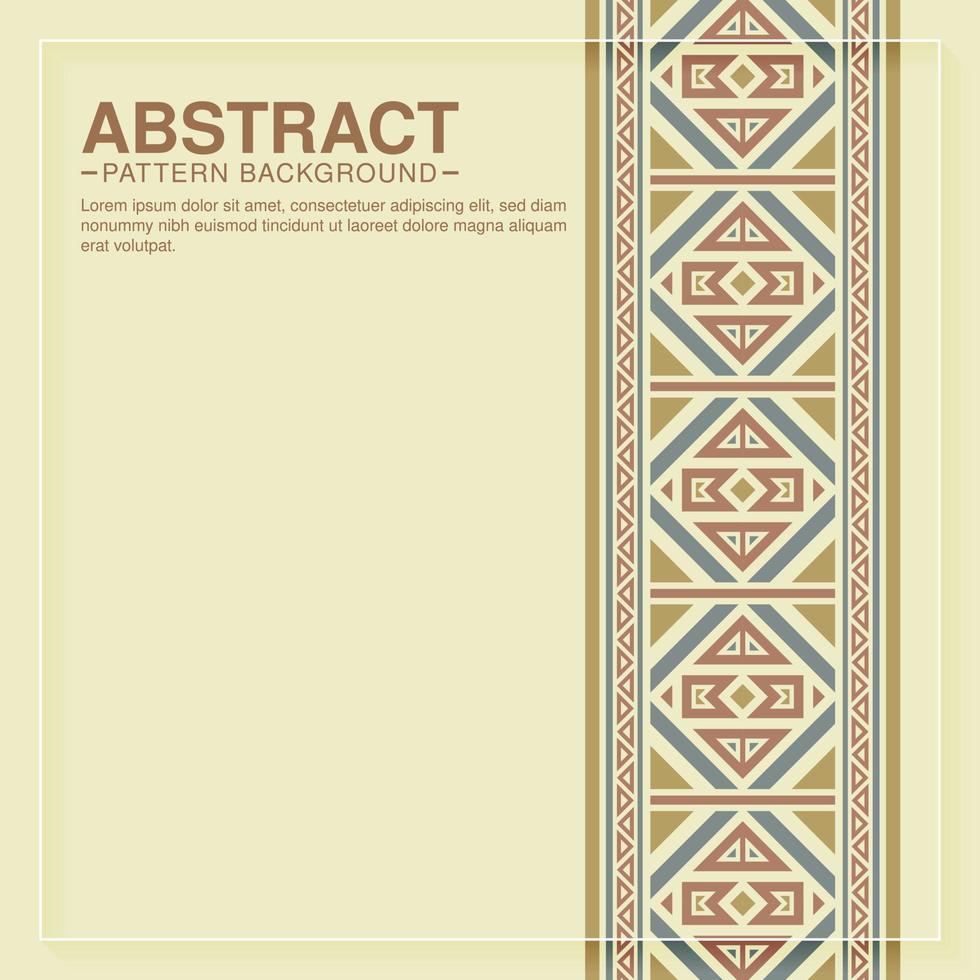 vintage color abstract pattern background vector