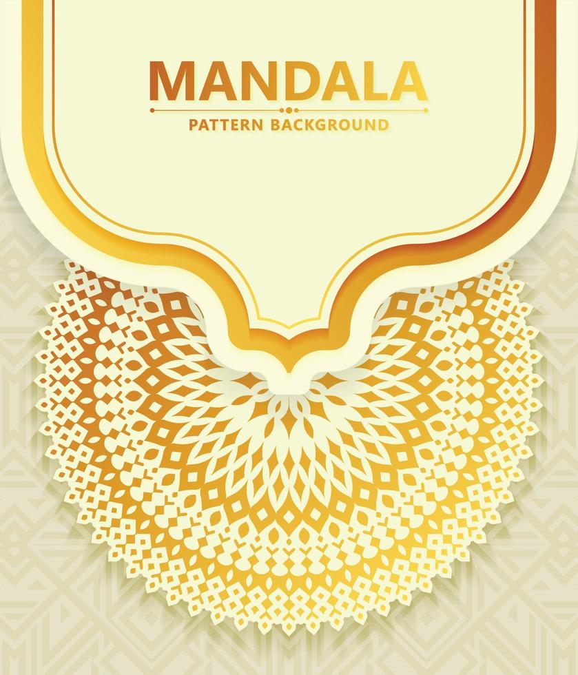 Elegant white mandala background concept 9981968 Vector Art at Vecteezy