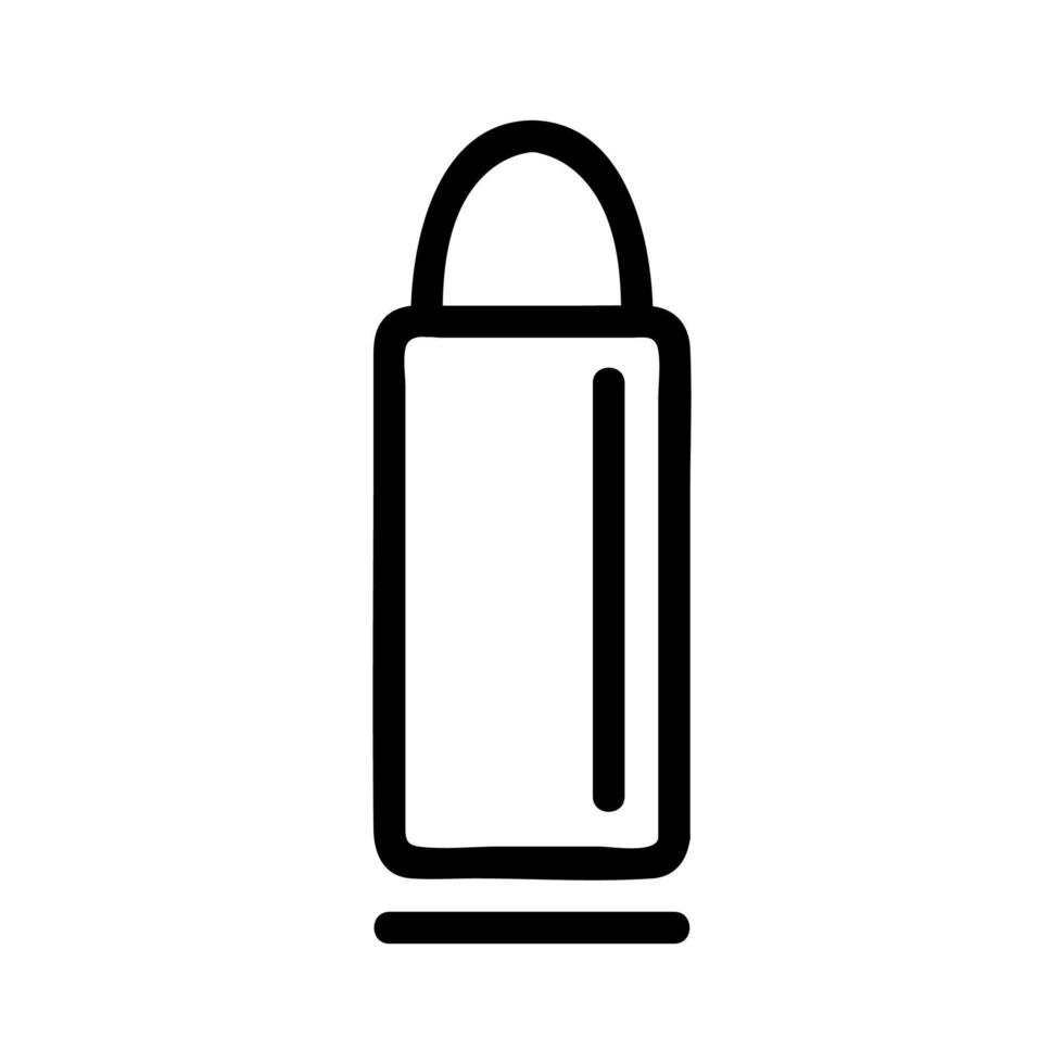 bullet icon vector. Isolated contour symbol illustration vector