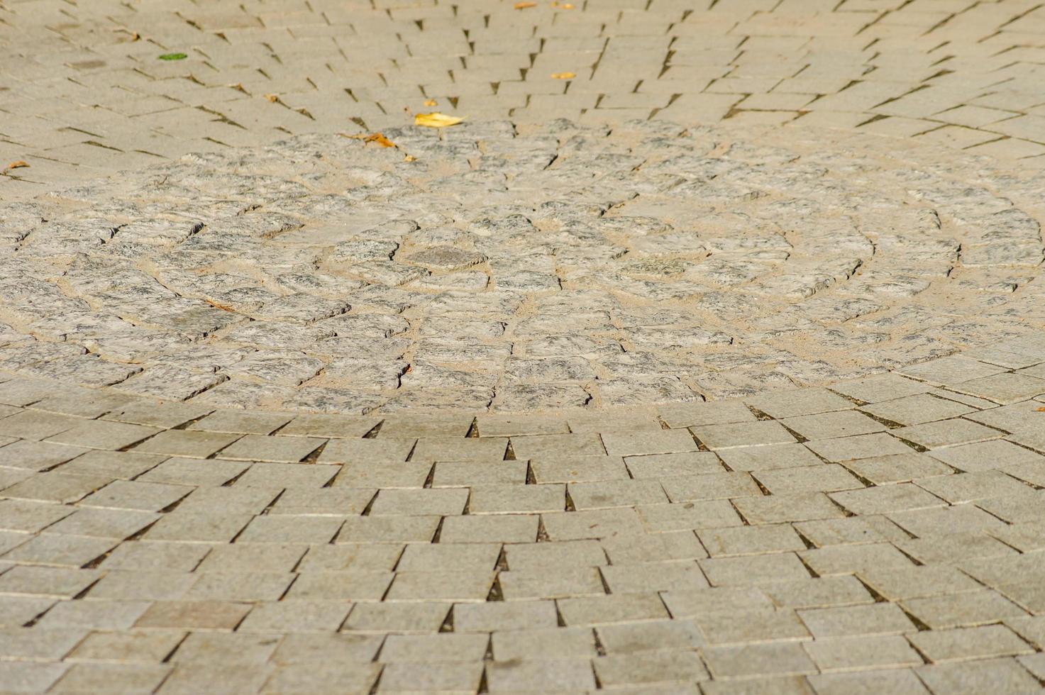 fondo de piedras de pavimento foto