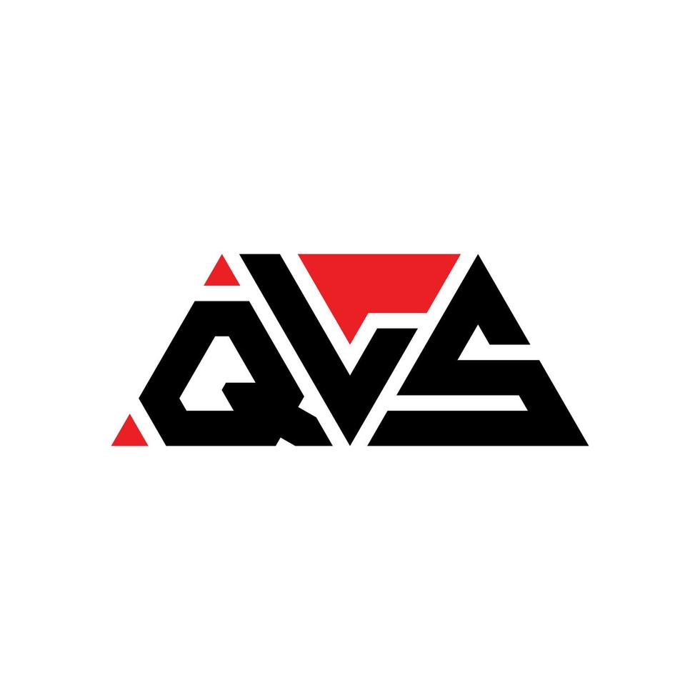 QLS triangle letter logo design with triangle shape. QLS triangle logo design monogram. QLS triangle vector logo template with red color. QLS triangular logo Simple, Elegant, and Luxurious Logo. QLS