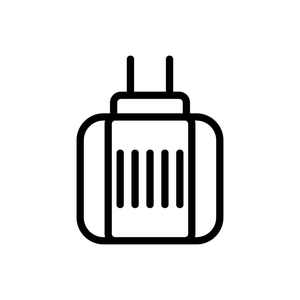 electrical protective plates icon vector outline illustration