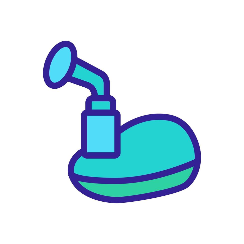 electric breast pump icon vector outline illustration