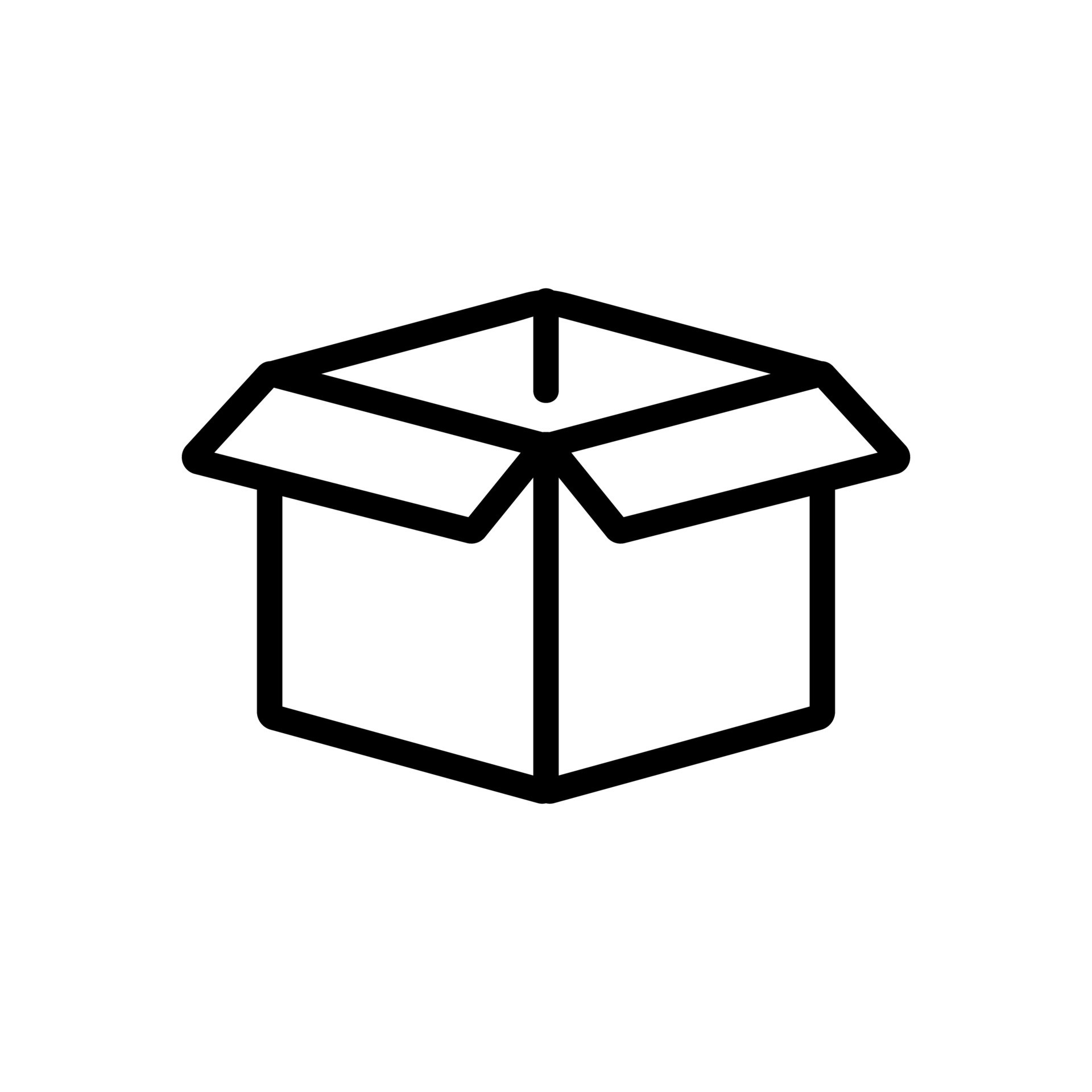 cardboard box icon vector. Isolated contour symbol illustration 9988724