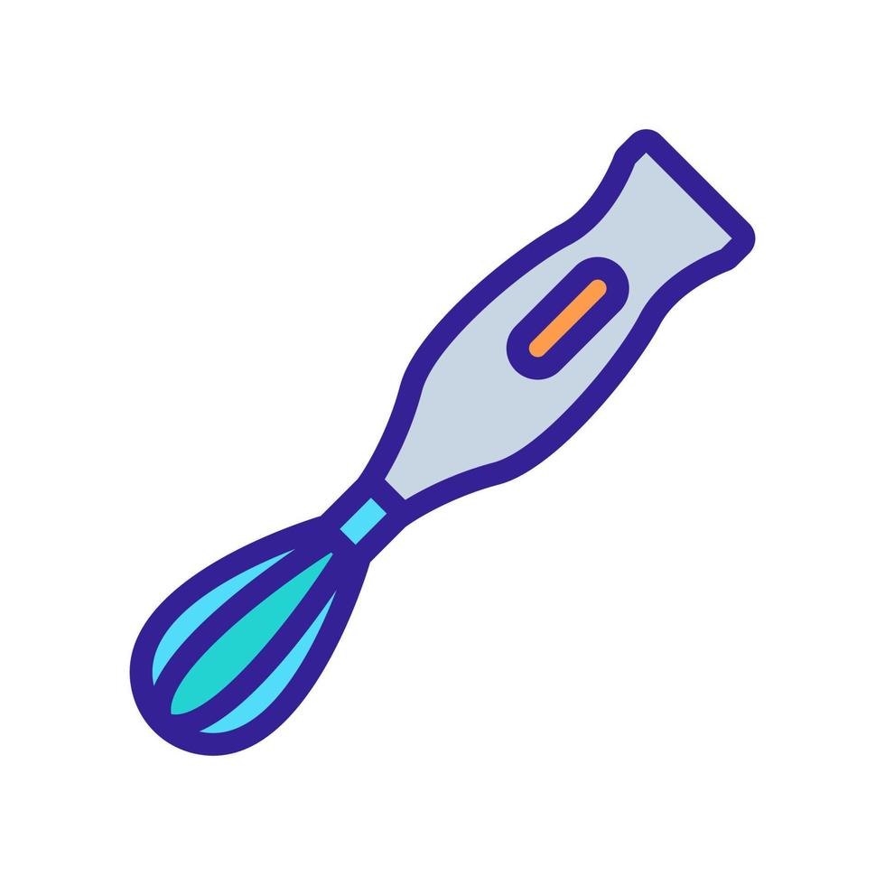 hand whisk for whipping icon vector outline illustration
