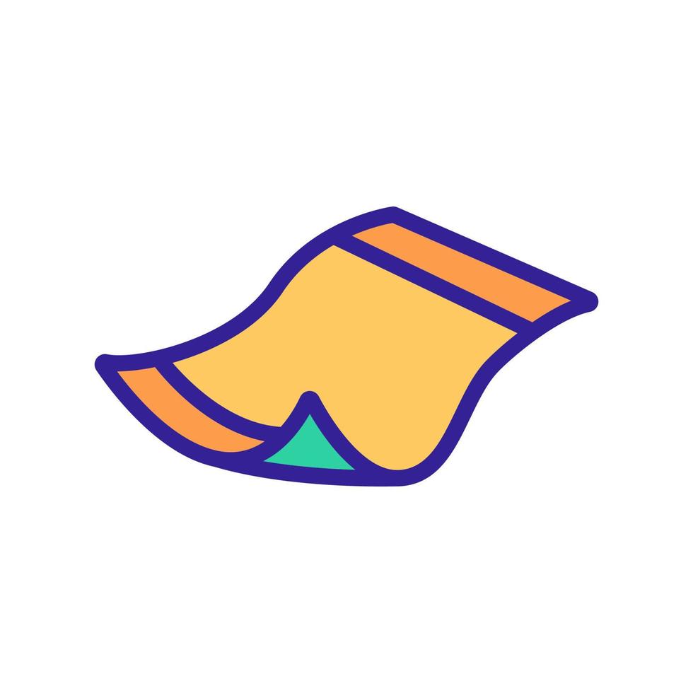 beautifully packaged new bedding set icon vector outline illustration