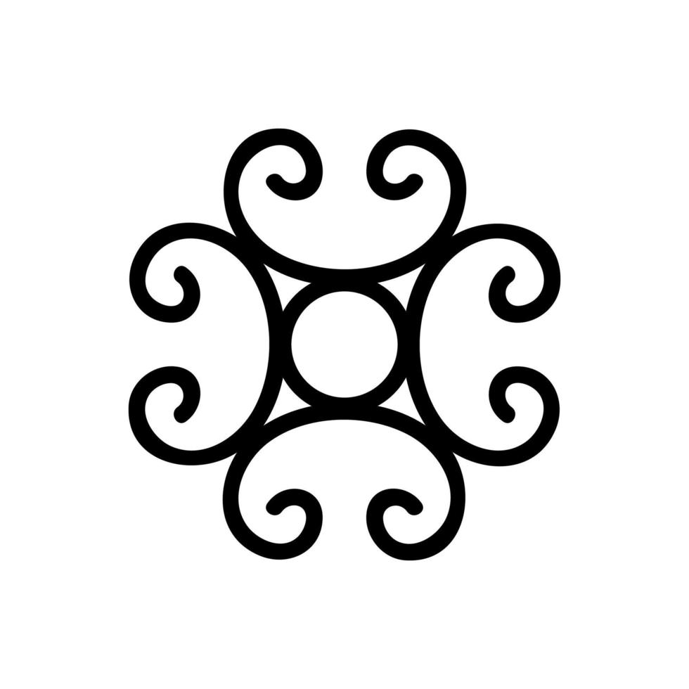 blacksmith icon vector. Isolated contour symbol illustration vector