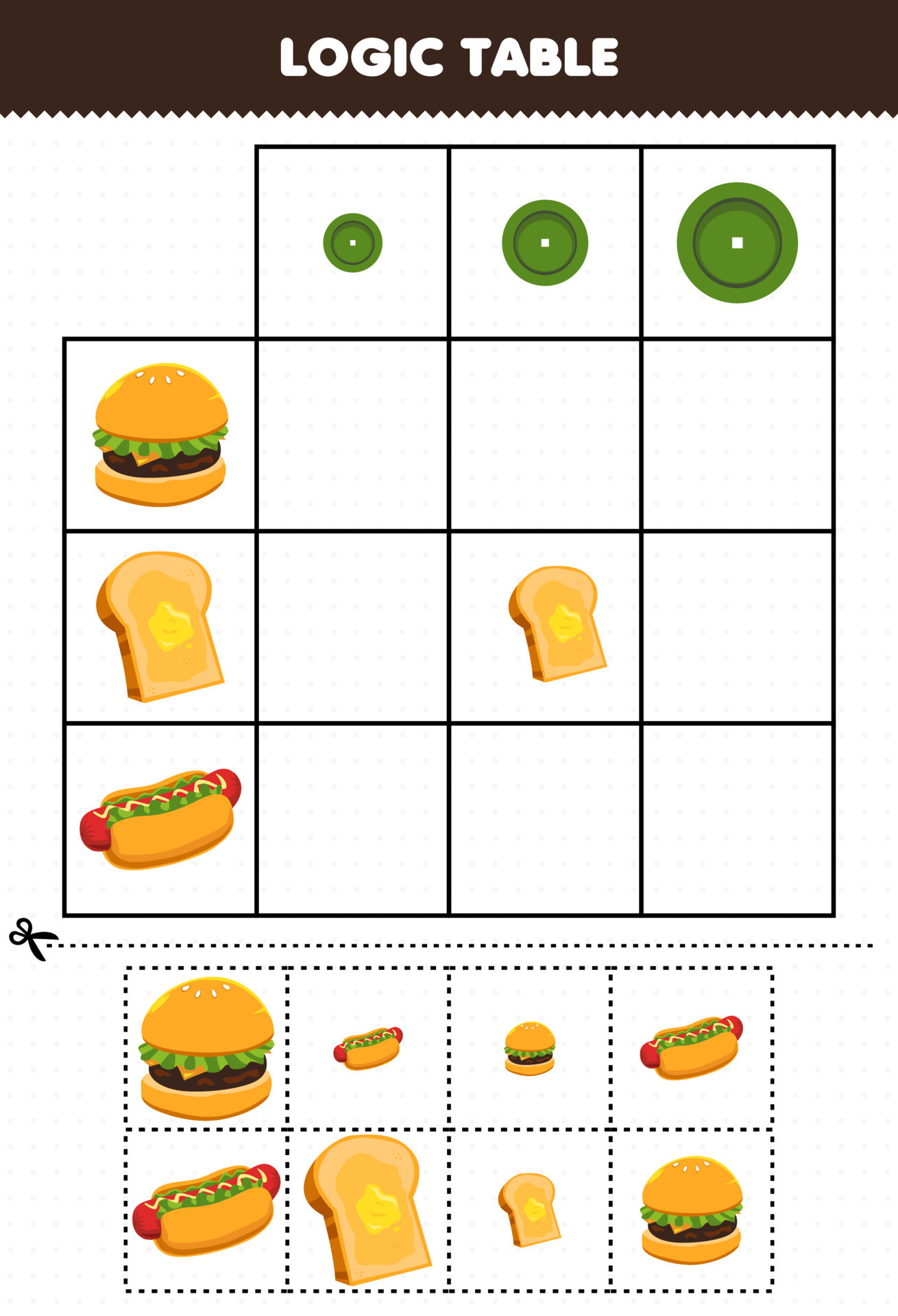 Juego Educativo Para Ni os Tabla L gica Tama o De Clasificaci n Peque o juego-educativo-para-ni-os-tabla-l-gica-tama-o-de-clasificaci-n-peque-o