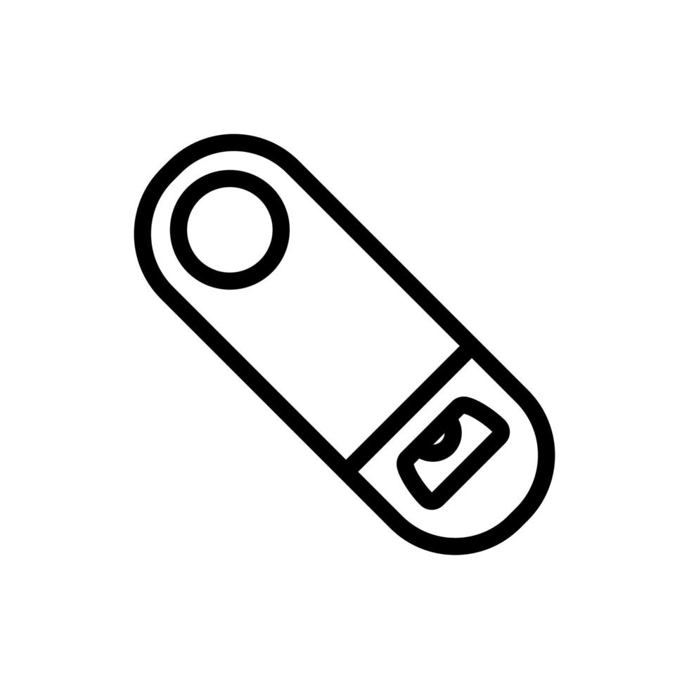 kind of corkscrew icon vector outline illustration