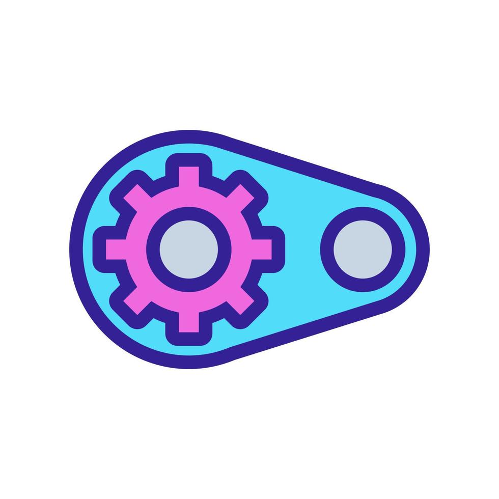 Automation icon vector. Isolated contour symbol illustration vector