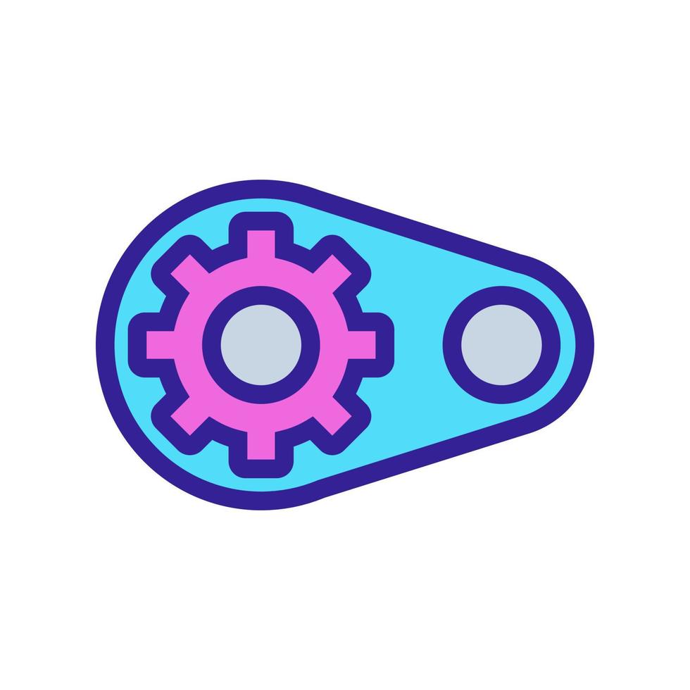 Automation icon vector. Isolated contour symbol illustration vector