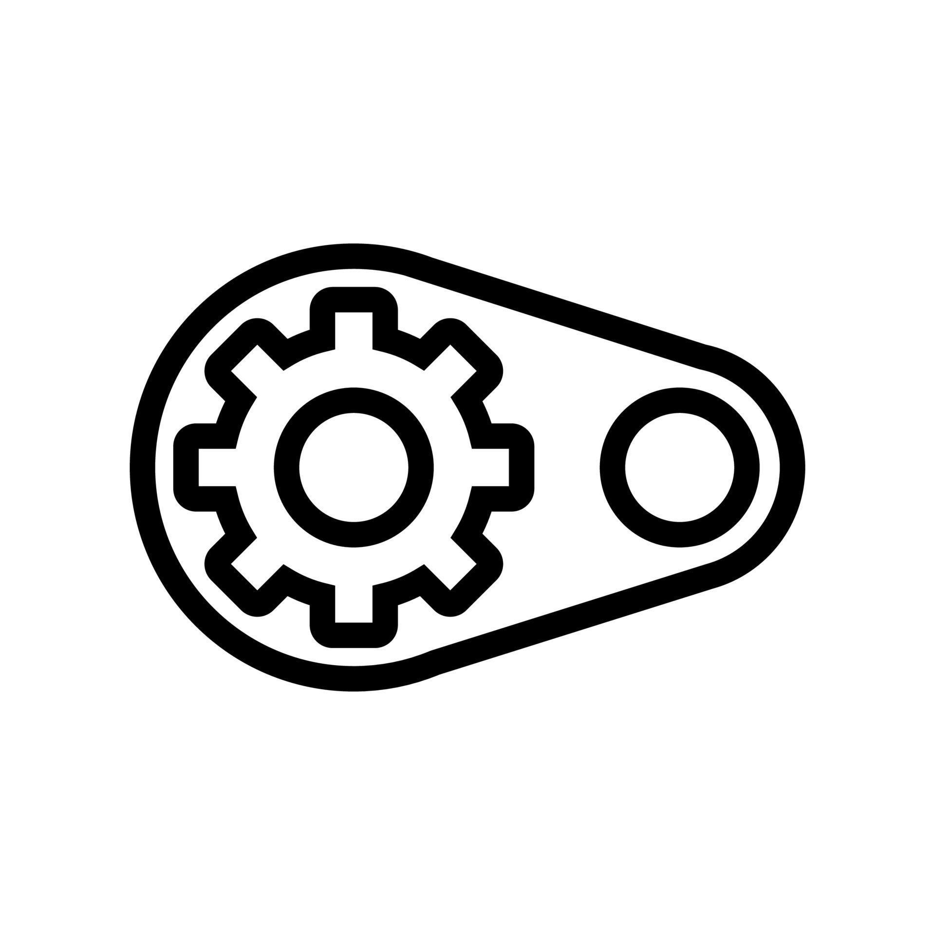 Automation icon vector. Isolated contour symbol illustration 9990634 ...