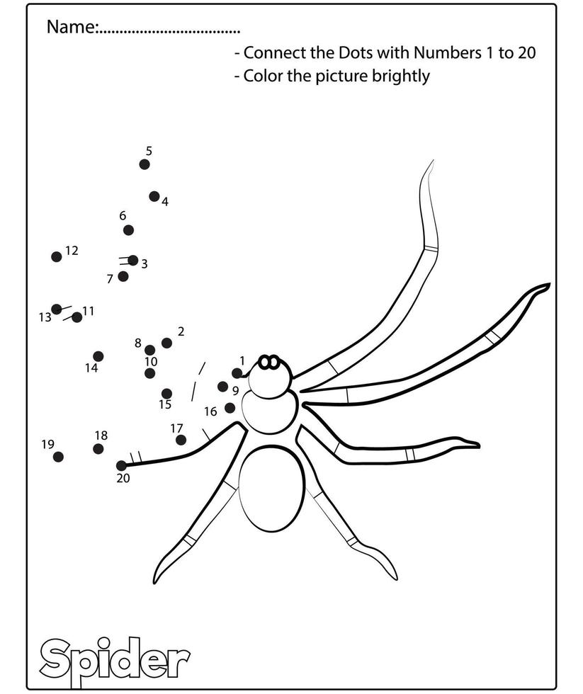 Australian animals. Dot to dot game. Educational number puzzle for kids. vector