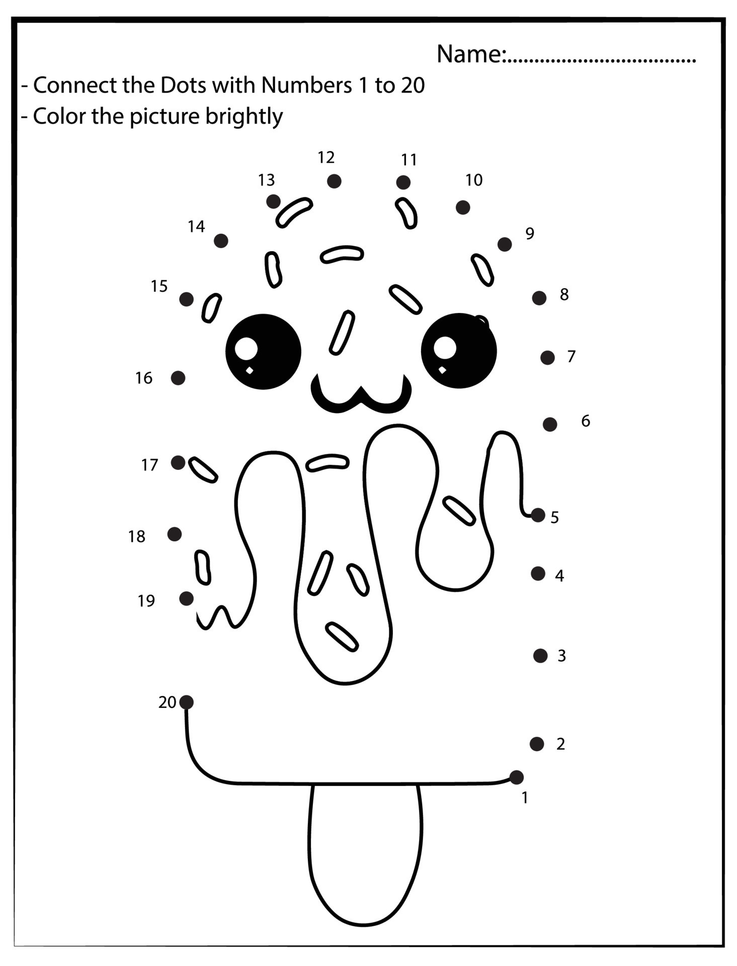 kawaii-food-connect-the-dots-math-game-kids-activity-9990938-vector