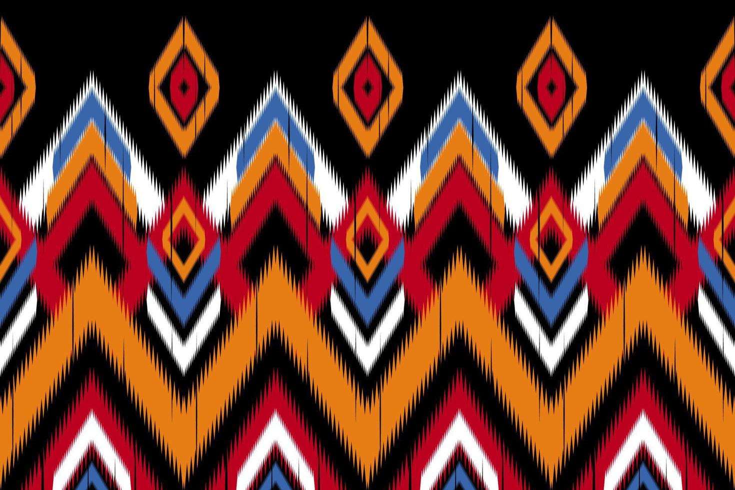 Geometric ethnic oriental pattern. Ikat striped traditional. Design for background,carpet,wallpaper,clothing,wrapping,Batik,fabric,Vector illustration.embroidery style. vector