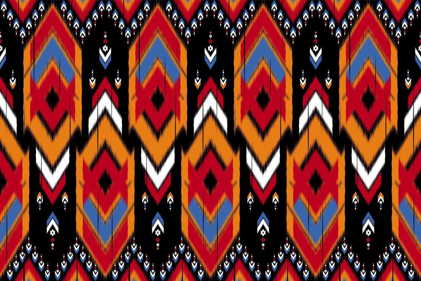 Oriental ikat native style. Geometric ethnic pattern traditional. Tribal striped. Design for background,illustration,fabric,batik,clothing,wrapping,wallpaper,carpet,embroidery vector