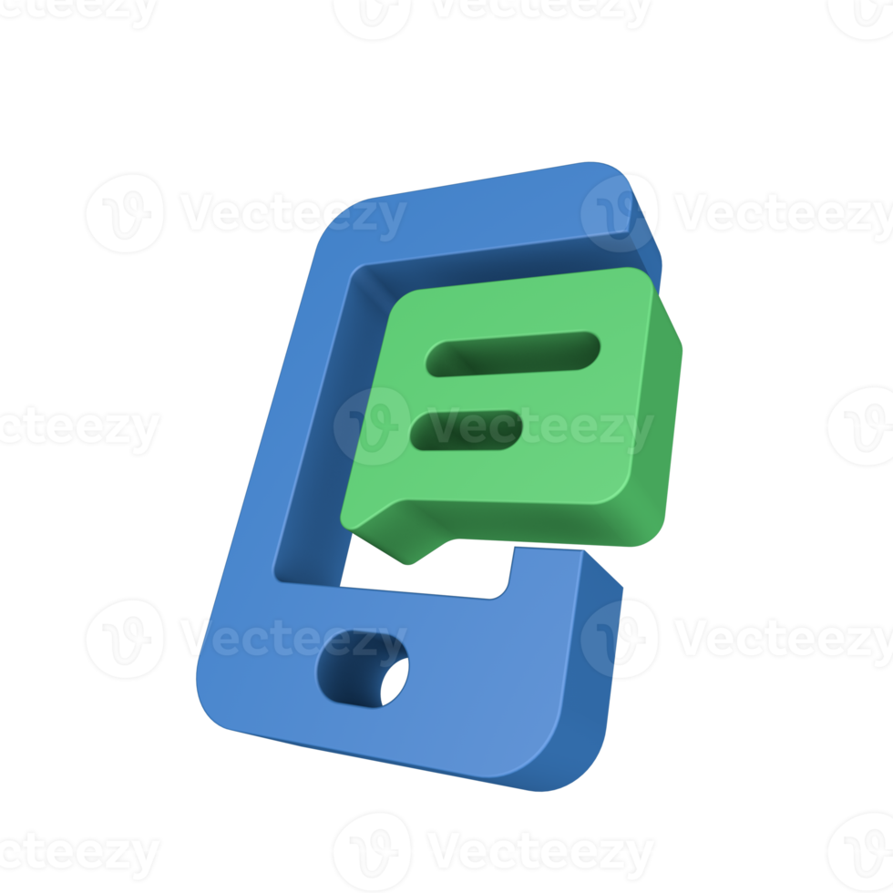 3D Communication Icon png